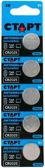Батарейка Старт CR 2025