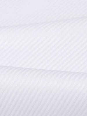 Скатерть Этель Lines, овал 150x220 +/-3 см, белая, плотность 192 г/м², хлопок с ВГМО