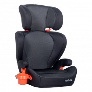 Автокресло детское Farfello, крепление Isofix, чёрное