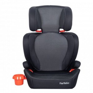 Автокресло детское Farfello, крепление Isofix, чёрное