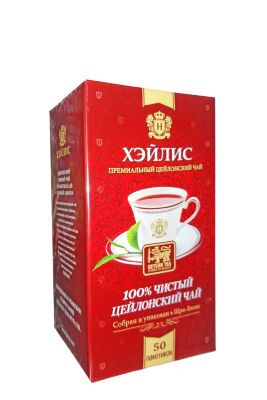 Чай Хэйлис Бордовый с/я 1,5г*50п