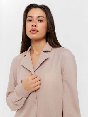 Костюм женский (рубашка, брюки, топ) KAFTAN Base, пудровый