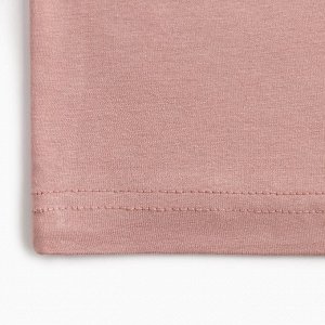 Комплект женский (футболка, шорты) MINAKU: Home collection цвет тёмно-бежевый