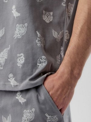 Пижама мужская KAFTAN "Tiger" размер