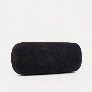 Футляр для очков на хлопушке, размер 16x6x3.5 см, чёрный