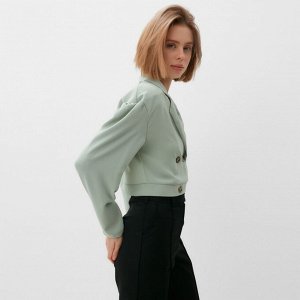 Жакет женский MINAKU: Green trend цвет зелёный