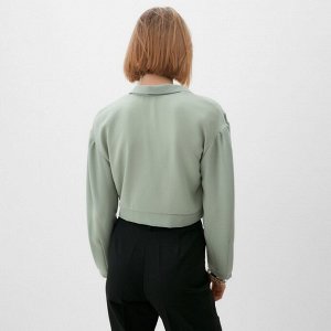 Жакет женский MINAKU: Green trend цвет зелёный