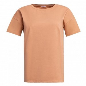Футболка женская MINAKU OVERSIZE FIT: цвет рыжий