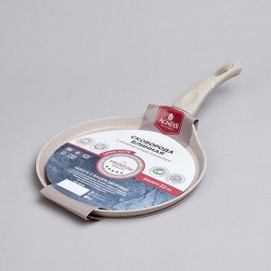Блинная сковорода с антипригарным покрытием "LATTE", 22x2 см, индукционное дно, 1 шт.