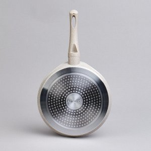 Блинная сковорода с антипригарным покрытием "LATTE", 22x2 см, индукционное дно, 1 шт.