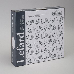 Менажница "Flowers Story" с деревянной подставкой, 4 секции, 25x5,5 см, 175 мл, 1 шт.