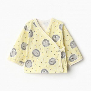 Распашонка Bloom Baby Ёжики, см, желтый