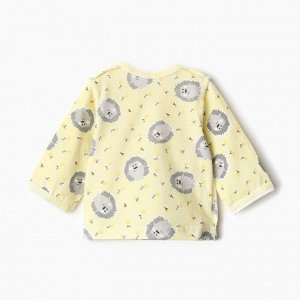 Распашонка Bloom Baby Ёжики, см, желтый