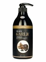 Juno Шампунь-кондиционер 2 в 1 против выпадения волос / Gawol Black Garlic Premium Hair Shampoo and Conditioner, 750 мл