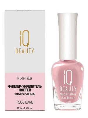 IQ Beauty Филлер-укрепитель с камуфлирующим эффектом / Nude Filler 02 Rose Bare, глянцевый финиш, 12,5 мл