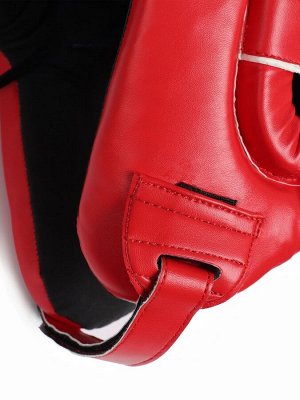 Шлем боксёрский FIGHT EMPIRE, AMATEUR, цвет красный
