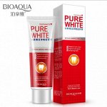 ОТБЕЛИВАЮЩАЯ ЗУБНАЯ ПАСТА PURE WHITE ОТ BIOAQUA