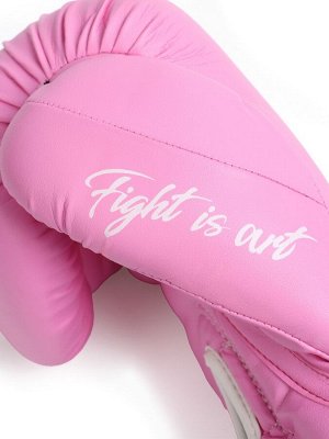 Боксерские перчатки FIGHT EMPIRE, ROSY, розовые
