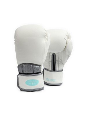 Боксёрские перчатки FIGHT EMPIRE, TIFFANY, белый карбон