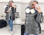 Куртка утепленная с капюшоном