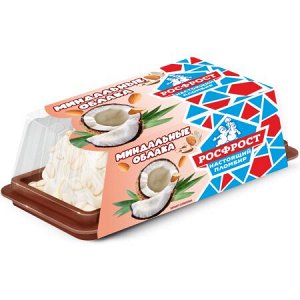 Торт Миндальные облака Настоящий пломбир 400 гр. (1/3)