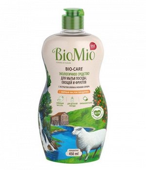 Ср-во д/мытья посуды BioMio с маслом мандарина и ионами серебра