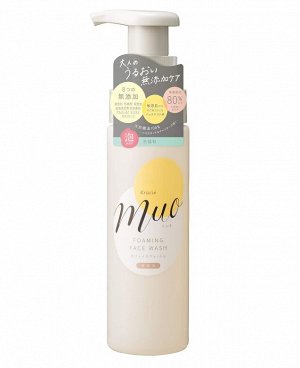 KRACIE Muo Face Foaming Wash - пенное средство для очищения кожи