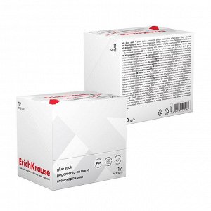 Клей-карандаш ErichKrause Standard, 30 г, быстрое склеивание
