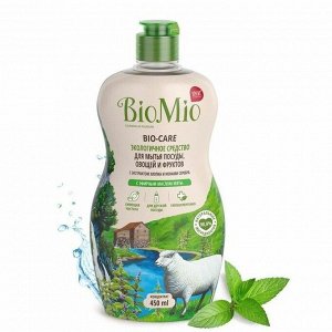 Средство для мытья посуды BioMio Bio-Care Мята