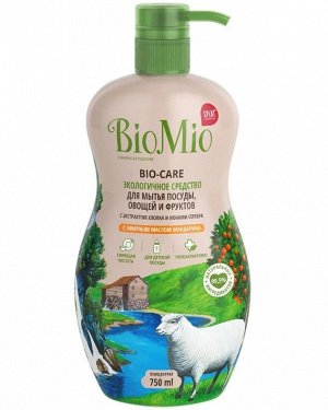 BioMio средство для мытья посуды Bio-Care мандарин  750мл
