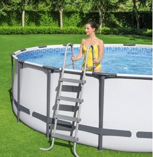 Каркасный бассейн (5612Z) BestWay [488x122 см, 19480л, 70кг, заплатка]