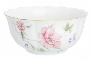 Салатник фарфоровый 16x16x7,5 см 850 мл "Диана" из NEW BONE CHINA