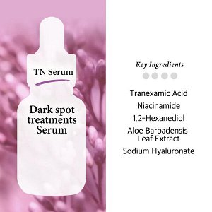 Осветляющая сыворотка с транексамовой кислотой для лица и шеи Cos de Baha TN Tranexamic Acid Niacinamide, 30мл