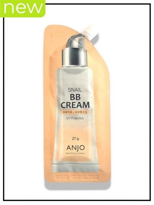 Anjo Professional ВВ крем для лица с экстрактом муцина улитки BB Cream Snail, 27 мл