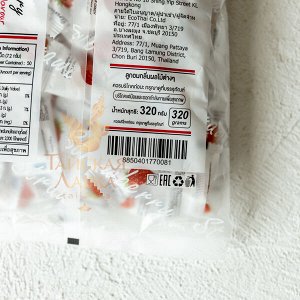Молочные ириски с желейной начинкой клубника FRU TI MI