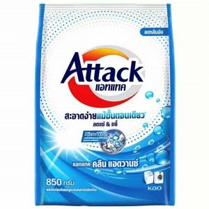 Attack Clean Advance концентрированный стиральный порошок 850мл