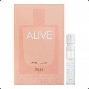 HUGO BOSS ALIVE edt (w) 1.2ml vial м(н) туалетная вода женская