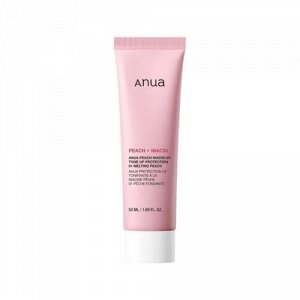 Увлажняющий тональный крем с нициамидом В12 Anua Peach Niacin UV Tone Up Protection 01 Melting Peach 50мл