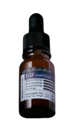 DERMA FACTORY. Сыворотка ампульная укрепляющая для лица с олиго пептидным фактором роста,10 мл.