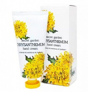 JIGOTT. Крем для рук с экстрактом хризантемы, увлажняющий, SECRET GARDEN CHRYSANTHEMUM 100 мл-1