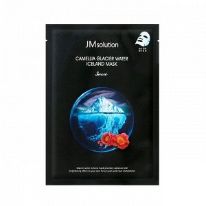 JMsolution. Тканевая маска с экстрактом Камелии и ледниковыми водами Исландии, CAMELLIA, 30мл-1