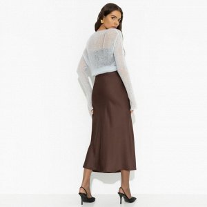 Юбка из шелка, Сияю от удовольствия (brown)