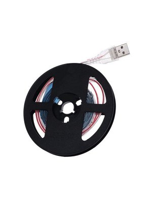 Фитолента для растений Luazon, светодиодная, 10.3 Вт, 3 м, IP20, 5 В, 60 LED/м, USB, SMD5050, мультиспектральная