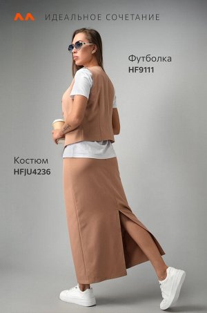 Женский костюм с жилетом и юбкой Happyfox