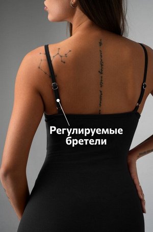 Женское платье-сарафан с разрезами Happyfox