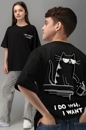 Детская футболка оверсайз Happyfox