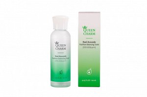 QUEEN CHARM. Питательный тонер для лица с маслом авокадо 20%, 120 мл-1