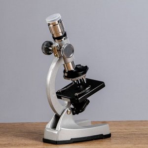 Микроскоп с проектором, кратность увеличения 50-1200х, с подсветкой.