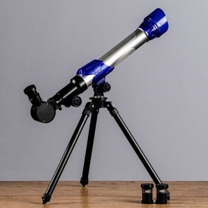 Телескоп настольный, астрономический, увеличение ?20, ?30, ?40, со штативом, C2131, МИКС
