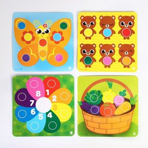 Настольная игра для малышей «Разложи по цветам»